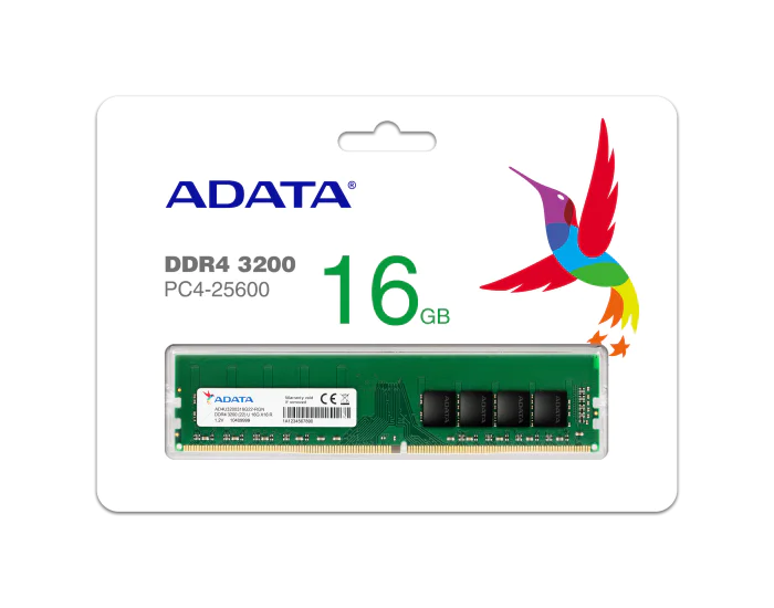 ADATA Premier DDR4 3200MHz 16GB ADATA DDR4-3200 PC4-25600 16GB