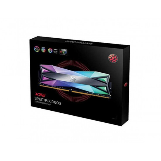 ADATA DESKTOP RAM 32GB DDR4 3600 MHZ (16GBX2) (SPECTRIX D60G RGB)