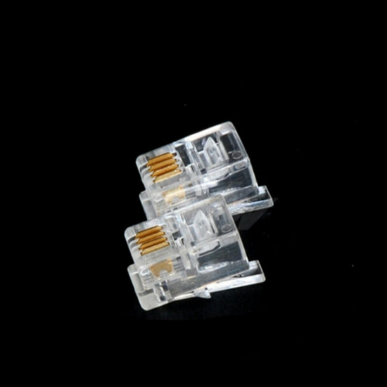 RJ11 Connector (100 Pcs)