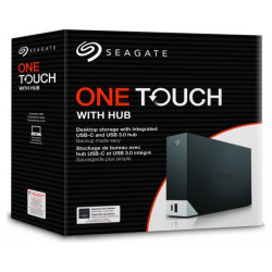 SEAGATE EXTERNAL HARD DISK 4TB ONE TOUCH HUB 3.5” (WITH ADAPTER)